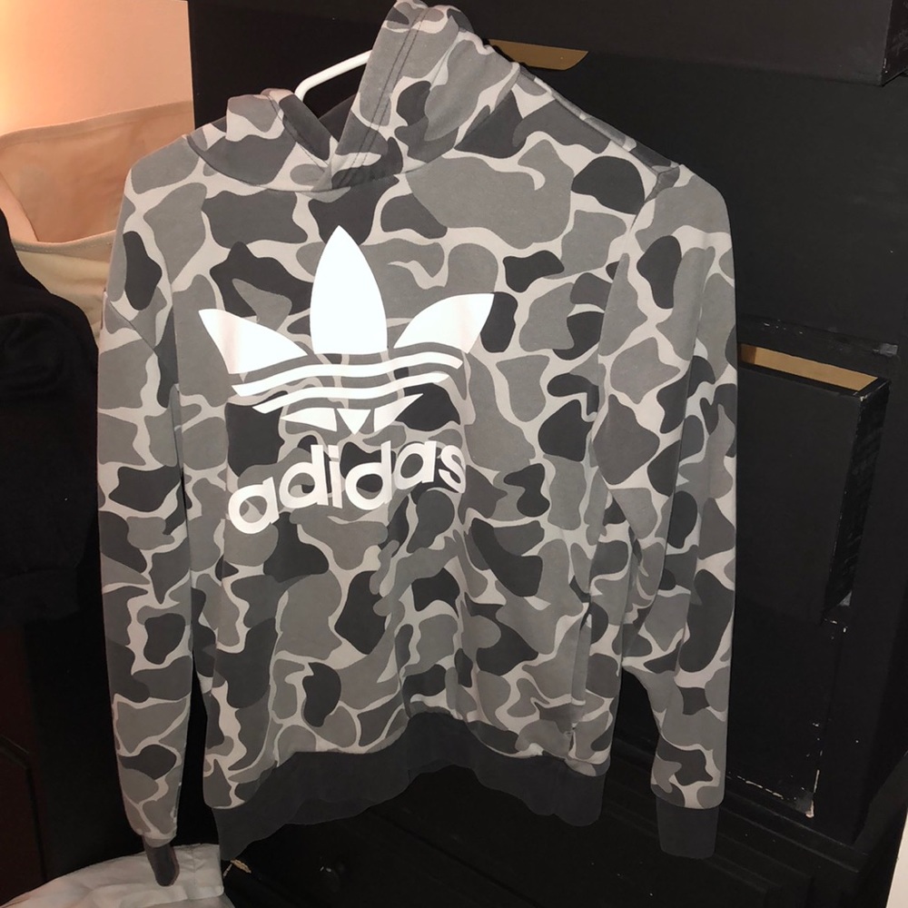 Camouflage adidas hoodie